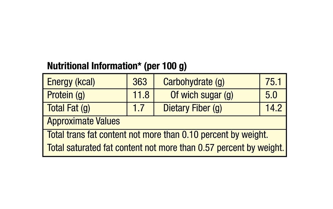 P Mark Whole Wheat Chakki Aata    Pack  5 kilogram